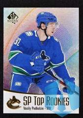 2021-22 SP Authentic Top Rookies #TR-11 Vasily Podkolzin - Vancouver Canucks